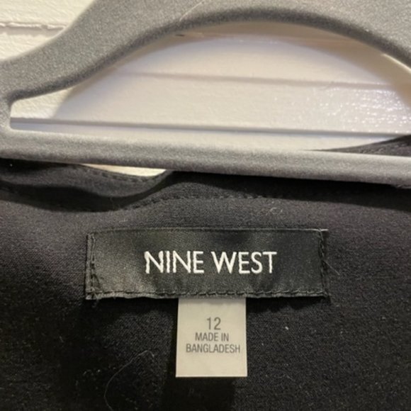 Anne Klein Women's Light Black White Blazer size 12 - Picture 4 of 4